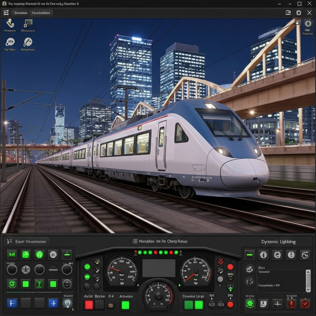 Railway Desktop Simulator
